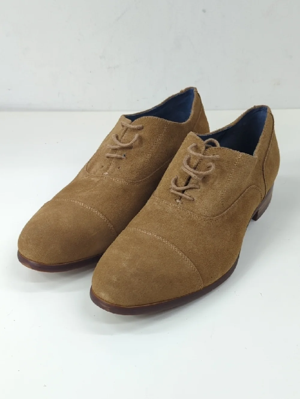 Blake McKay Melvern Tan Leather Oxford Shoes Size 11